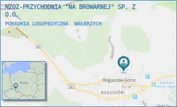 PORADNIA LOGOPEDYCZNA - NZOZ-PRZYCHODNIA "NA BROWARNEJ" SP. Z O.O. - UL. BROWARNA 3,  WAŁBRZYCH