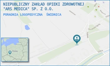 PORADNIA LOGOPEDYCZNA - NIEPUBLICZNY ZAKŁAD OPIEKI ZDROWOTNEJ "ARS MEDICA" SP. Z O.O. - UL. M. KONOPNICKIEJ 4,  ŚWIDNICA