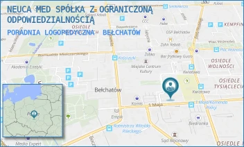 PORADNIA LOGOPEDYCZNA - ŚWIAT ZDROWIA OPERATOR MEDYCZNY SP. Z O.O - UL. 1 MAJA 4,  BEŁCHATÓW