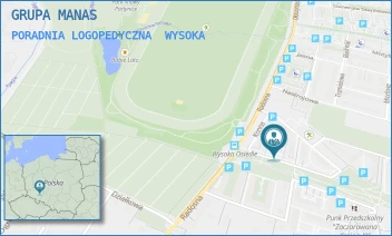 PORADNIA LOGOPEDYCZNA - GRUPA MANAS - UL. UL.KONNA 4E,  WYSOKA