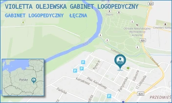 GABINET LOGOPEDYCZNY - VIOLETTA OLEJEWSKA GABINET LOGOPEDYCZNY - RYNEK II 8,  ŁĘCZNA