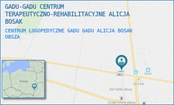 CENTRUM LOGOPEDYCZNE GADU GADU ALICJA BOSAK - GADU-GADU CENTRUM TERAPEUTYCZNO-REHABILITACYJNE ALICJA BOSAK - 35B,  OBSZA