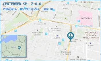 PORADNIA LOGOPEDYCZNA - CENTERMED SP. Z O.O. - WETERANÓW 46,  LUBLIN