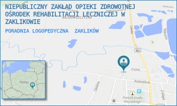 PORADNIA LOGOPEDYCZNA - NIEPUBLICZNY ZAKŁAD OPIEKI ZDROWOTNEJ OŚRODEK REHABILITACJI LECZNICZEJ W ZAKLIKOWIE - UL. CICHA 12,  ZAKLIKÓW