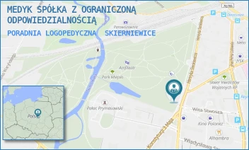 PORADNIA LOGOPEDYCZNA - MEDYK SPÓŁKA Z OGRANICZONĄ ODPOWIEDZIALNOŚCIĄ - UL. HENRYKA SIENKIEWICZA 1, SKIERNIEWICE