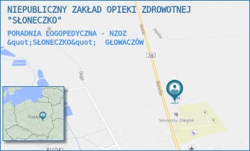 PORADNIA LOGOPEDYCZNA - NZOZ "SŁONECZKO" - NIEPUBLICZNY ZAKŁAD OPIEKI ZDROWOTNEJ "SŁONECZKO" - WARECKA 13,  GŁOWACZÓW