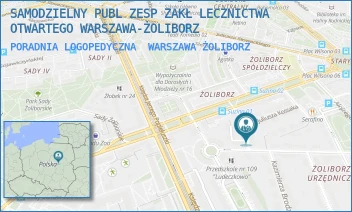PORADNIA LOGOPEDYCZNA - SAMODZIELNY PUBL ZESP ZAKŁ LECZNICTWA OTWARTEGO WARSZAWA-ŻOLIBORZ - KOCHOWSKIEGO 4,  WARSZAWA ŻOLIBORZ