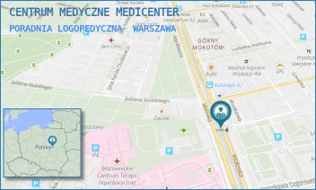 PORADNIA LOGOPEDYCZNA - CENTRUM MEDYCZNE MEDICENTER - WOŁOSKA 88,  WARSZAWA