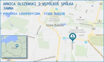 PORADNIA LOGOPEDYCZNA - ARNICA OLSZEWSKI I WSPÓLNIK SPÓŁKA JAWNA - RYNEK 10,  STARE BABICE