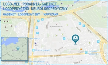 GABINET LOGOPEDYCZNY - LOGO-MED PORADNIA-GABINET LOGOPEDYCZNO-NEUROLOGOPEDYCZNY - SYMFONII 2,  WARSZAWA