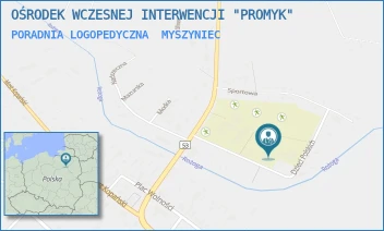 PORADNIA LOGOPEDYCZNA - OŚRODEK WCZESNEJ INTERWENCJI "PROMYK" - DZIECI POLSKICH 5,  MYSZYNIEC