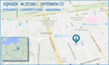 PORADNIA LOGOPEDYCZNA - OŚRODEK WCZESNEJ INTERWENCJI - PILICKA 21,  WARSZAWA