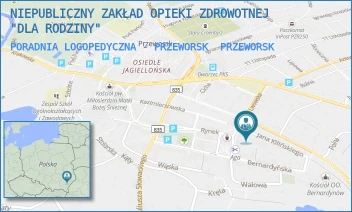 PORADNIA LOGOPEDYCZNA - PRZEWORSK - NIEPUBLICZNY ZAKŁAD OPIEKI ZDROWOTNEJ "DLA RODZINY" - UL. KILIŃSKIEGO 2,  PRZEWORSK