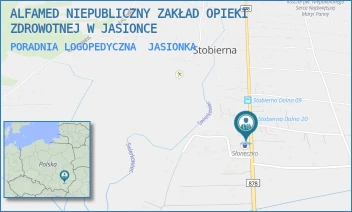 PORADNIA LOGOPEDYCZNA - ALFAMED NIEPUBLICZNY ZAKŁAD OPIEKI ZDROWOTNEJ W JASIONCE - UL. JASIONKA 131,  JASIONKA