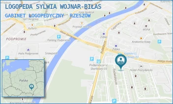 GABINET LOGOPEDYCZNY - LOGOPEDA SYLWIA WOJNAR-BIŁAS - UL. PODWISŁOCZE 30/4,  RZESZÓW