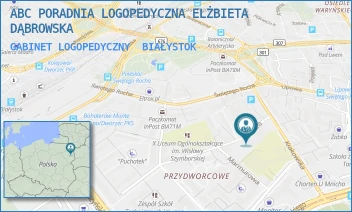 GABINET LOGOPEDYCZNY - ABC PORADNIA LOGOPEDYCZNA ELŻBIETA DĄBROWSKA - STOŁECZNA 7/7A,  BIAŁYSTOK