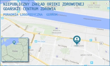 PORADNIA LOGOPEDYCZNA - NIEPUBLICZNY ZAKŁAD OPIEKI ZDROWOTNEJ GDAŃSKIE CENTRUM ZDROWIA - UL. OLIWSKA 62,  GDAŃSK