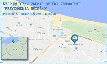 PORADNIA LOGOPEDYCZNA - NIEPUBLICZNY ZAKŁAD OPIEKI ZDROWOTNEJ "PRZYCHODNIA BRZEŹNO" - UL. KONSTANTEGO ILDEFONSA GAŁCZYŃSKIEGO 6,  GDAŃSK