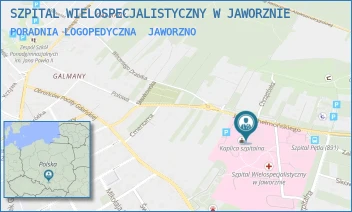 PORADNIA LOGOPEDYCZNA - SZPITAL WIELOSPECJALISTYCZNY W JAWORZNIE - UL. JÓZEFA CHEŁMOŃSKIEGO 28,  JAWORZNO