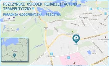 PORADNIA LOGOPEDYCZNA - PSZCZYŃSKI OŚRODEK REHABILITACYJNO - TERAPEUTYCZNY - UL. ANTESA 1,  PSZCZYNA
