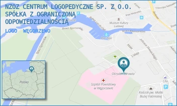 LOGO - NZOZ CENTRUM LOGOPEDYCZNE SP. Z O.O. SPÓŁKA Z OGRANICZONĄ ODPOWIEDZIALNOŚCIĄ - 3 MAJA 17,  WĘGORZEWO