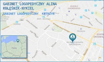 GABINET LOGOPEDYCZNY - GABINET LOGOPEDYCZNY ALINA KOLEŚNIK-NYKIEL - DASZYŃSKIEGO 31 A/5,  KĘTRZYN