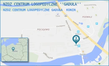 NZOZ CENTRUM LOGOPEDYCZNE GADUŁA - NZOZ CENTRUM LOGOPEDYCZNE ''GADUŁA'' - WOJSKA POLSKIEGO 6,  KONIN