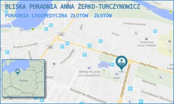 PORADNIA LOGOPEDYCZNA ZŁOTÓW - BLISKA PORADNIA ANNA ŻERKO-TURCZYNOWICZ - NORWIDA 4,  ZŁOTÓW
