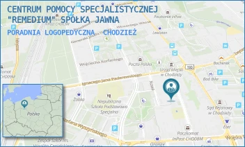 PORADNIA LOGOPEDYCZNA - CENTRUM POMOCY SPECJALISTYCZNEJ "REMEDIUM" SPÓŁKA JAWNA - ADAMA MICKIEWICZA 7, CHODZIEŻ
