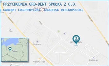 GABINET LOGOPEDYCZNY - PRZYCHODNIA GRO-DENT SPÓŁKA Z O.O. - OSIEDLE WOJSKA POLSKIEGO 111,  GRODZISK WIELKOPOLSKI
