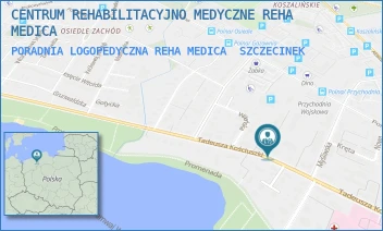 PORADNIA LOGOPEDYCZNA REHA MEDICA - CENTRUM REHABILITACYJNO MEDYCZNE REHA MEDICA - KOŚCIUSZKI 57, SZCZECINEK