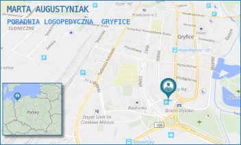 PORADNIA LOGOPEDYCZNA - MARTA AUGUSTYNIAK - NIEPODLEGŁOŚCI 82,  GRYFICE