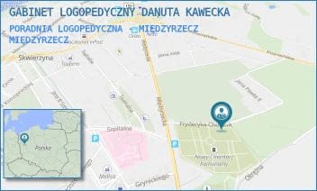 PORADNIA LOGOPEDYCZNA - MIĘDZYRZECZ - GABINET LOGOPEDYCZNY DANUTA KAWECKA - UL. CHOPINA 5A,  MIĘDZYRZECZ